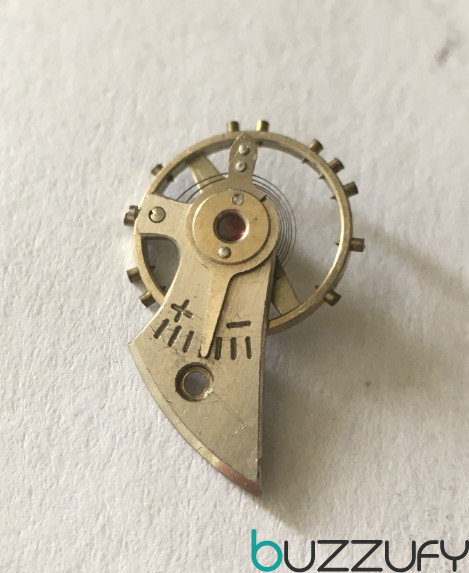 ETA caliber 1280 balance wheel with bridge part