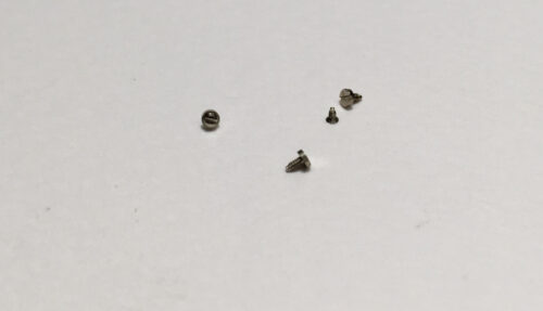 Bulova 11 AOACB set of 4pcs screws