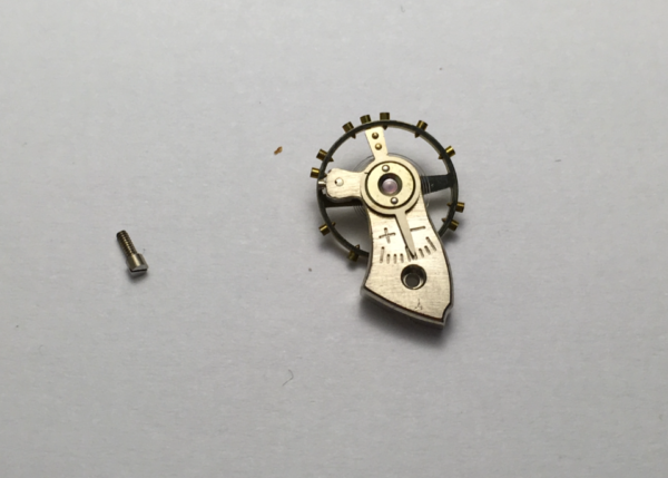 Landeron 149 balance wheel with bridge part - Image 2