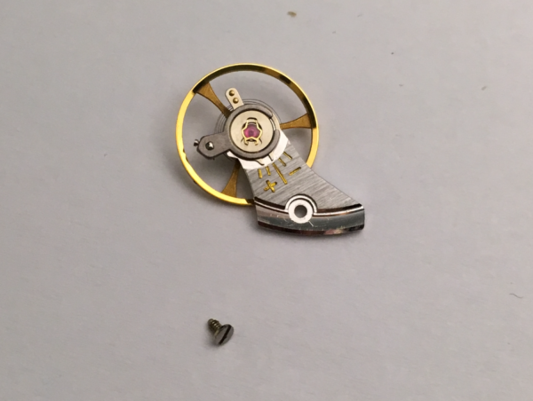 Longines Admiral 507 balance bridge with wheel part - Image 2