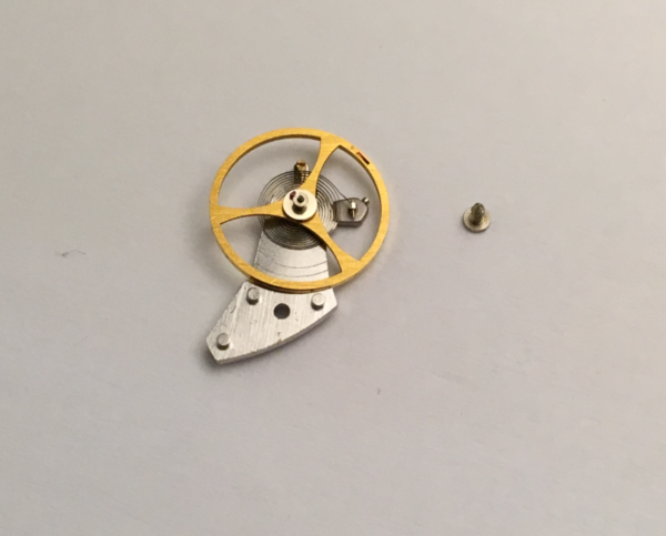 Longines Admiral 507 balance bridge with wheel part