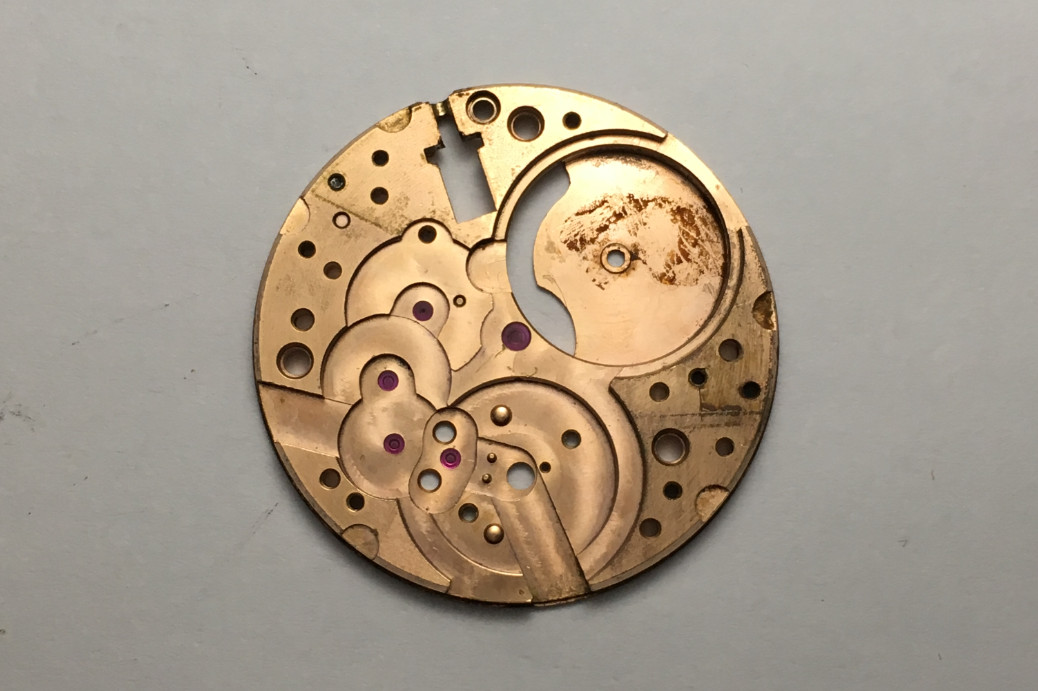 Omega 266 (30T2) main plate part - Image 2