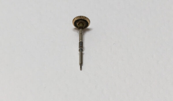 Rolex 1210, 1220, 1225 winding stem and 14k yellow gold crown part