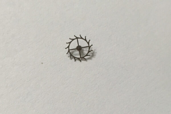 Rolex 1600, 1601 escape wheel and pinion with straight pivots part 1816