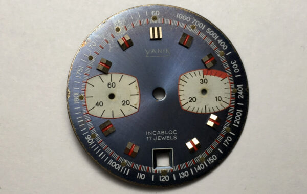 Valjoux 7734 Yanik dial for chronograph watch - Image 2