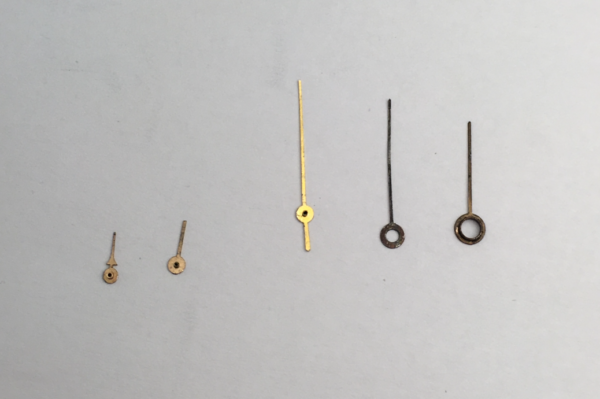 Valjoux 92 set of hands for Heuer chronograph watch