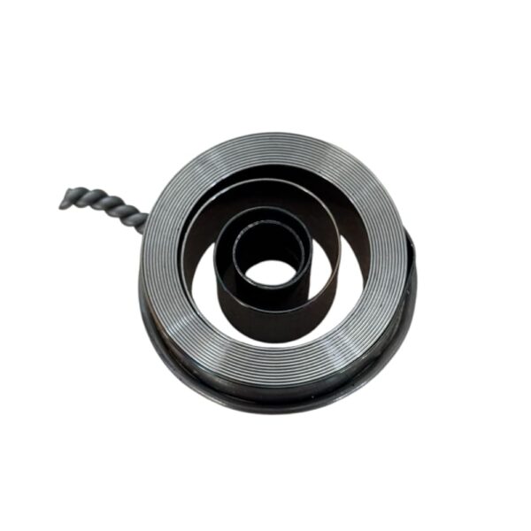 Clock spring with hole in the end for Hermle, 47 mm