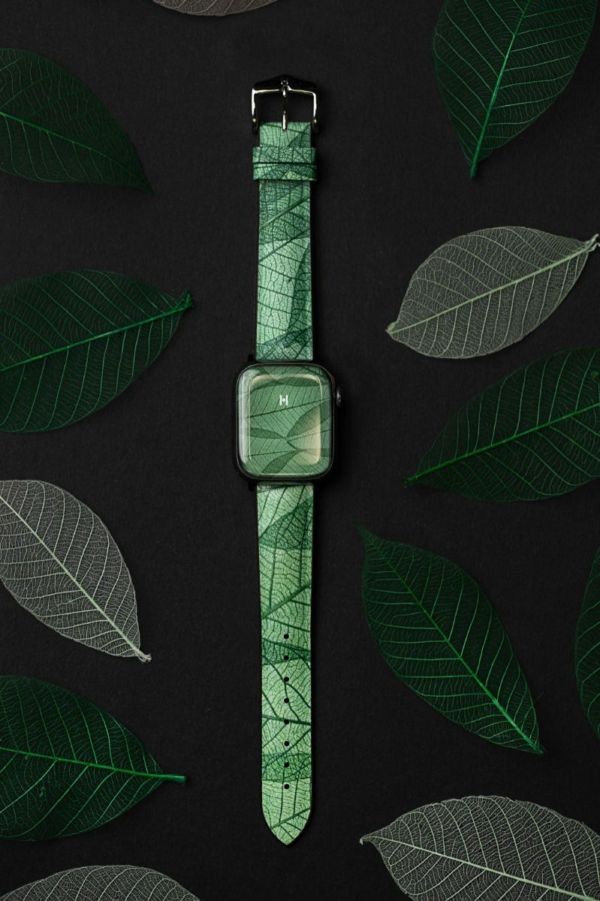Hirsch Leaf green watch strap 20 mm 0921046040-2-20 - Image 4
