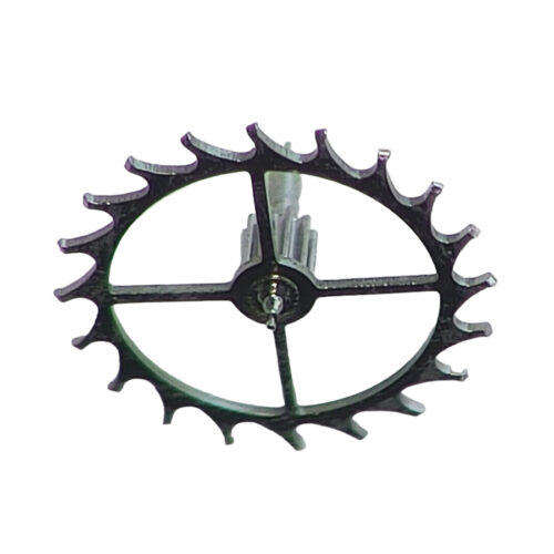 Longines 280, 281 escape wheel and pinion with straight pivots part 705