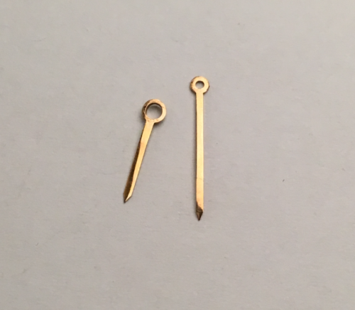 Omega 471 set of hands gold tone
