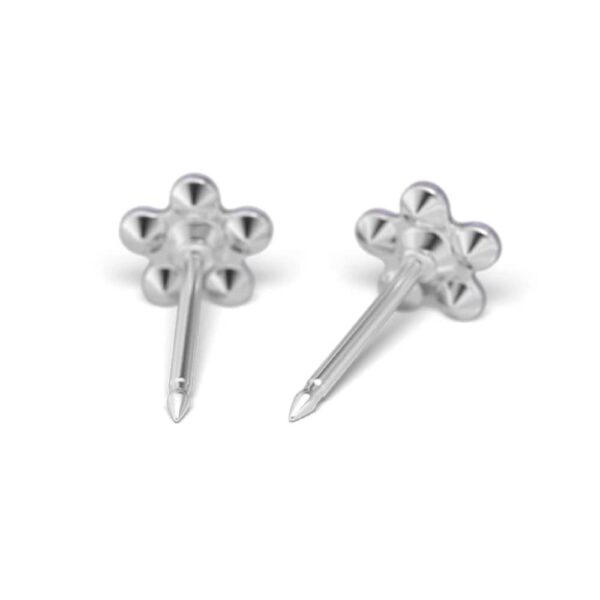 Studex steel Tanzanite April Crystal Earrings, 5mm, 7512-6284 - Image 3