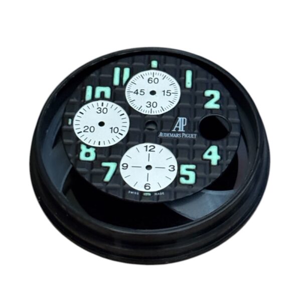 Audemars Piguet Royal Oak Offshore 25940 black dial with green lume part - Image 2