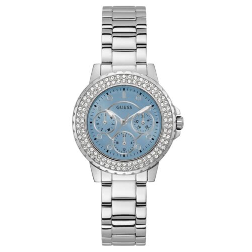 Guess Lady Watch GW0410L1 with blue dial, 28mm