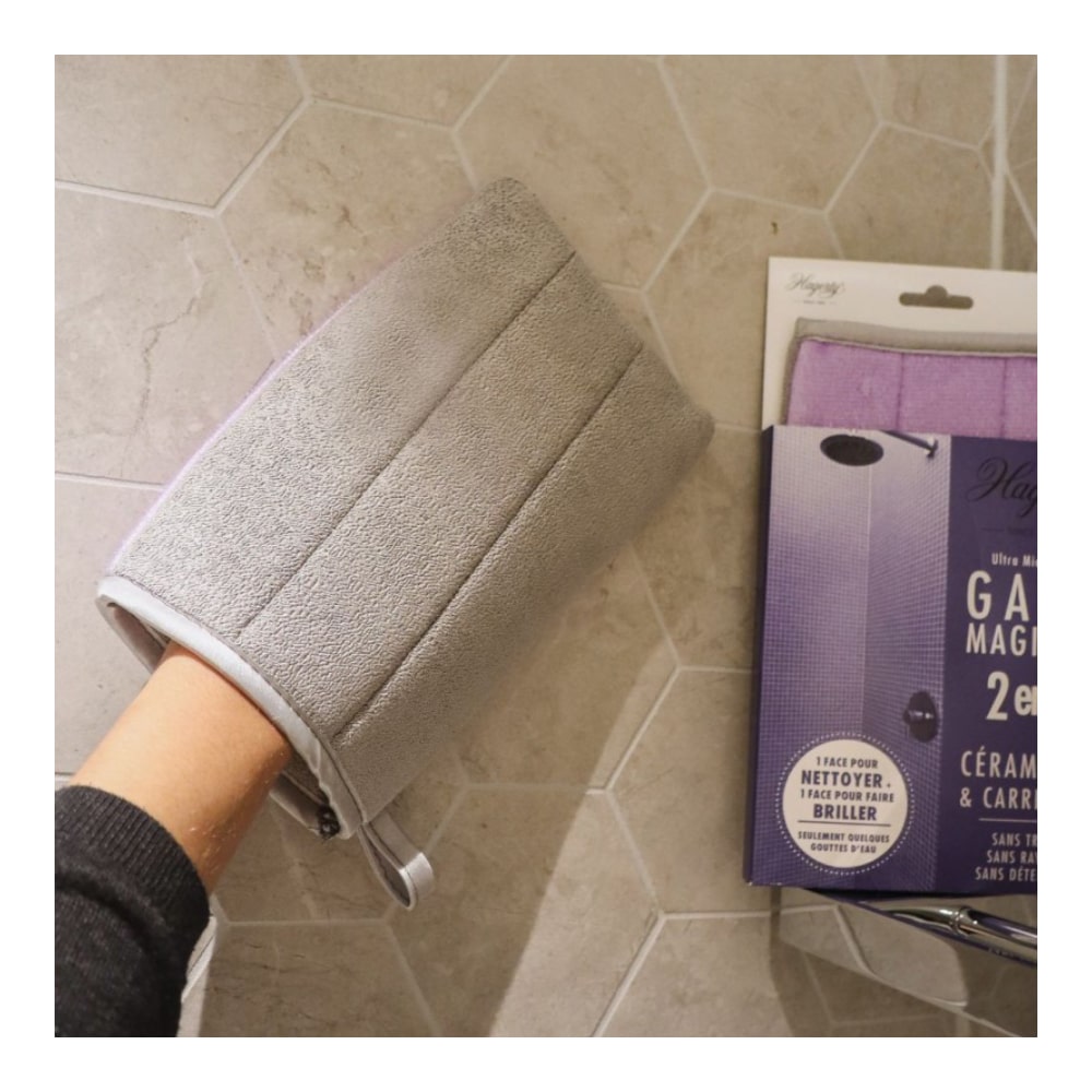Hagerty A102224 microfibre glove for ceramics and tiles - Image 2