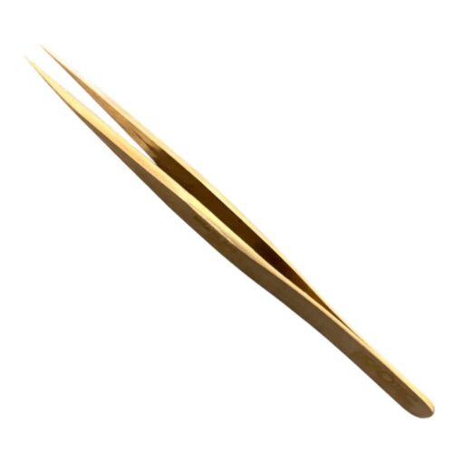 Horotec MSA12.305-1 strong copper-beryllium tweezer tool, 120mm