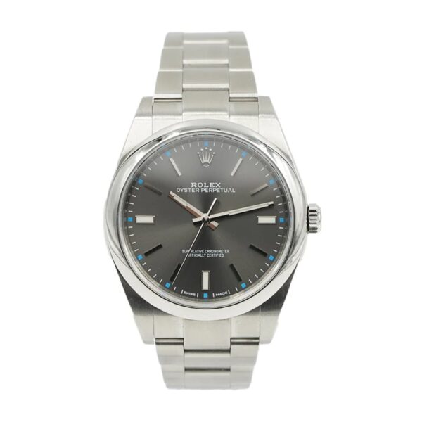 Rolex Oyster Perpetual 114300 stainless steel men's watch 2018