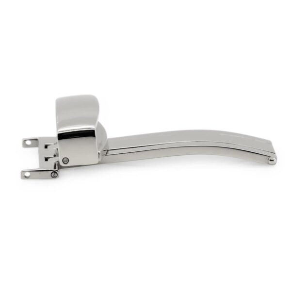 Folding clasps for watch leather straps, stainless steel, 22 mm - Image 2