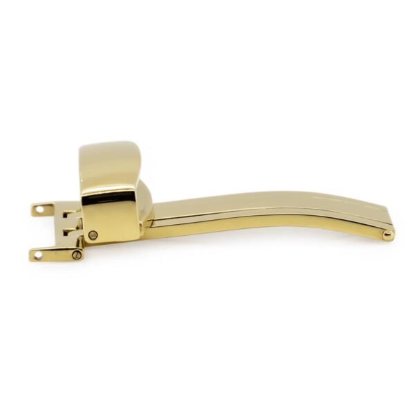 Folding clasps for watch leather straps, gold plated, 14 mm - Image 5