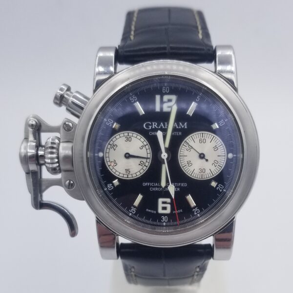 Graham Chronofighter 2CFAS.B01A.L30B Black Dial Men's Watch