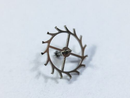 Tissot 2481 escape wheel and pinion with straight pivots part 705