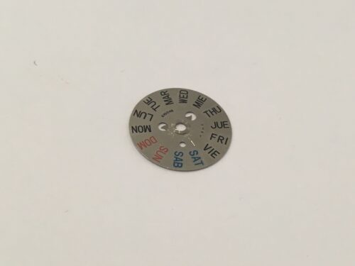 Seiko 7009A day star with dial disk part 870 046