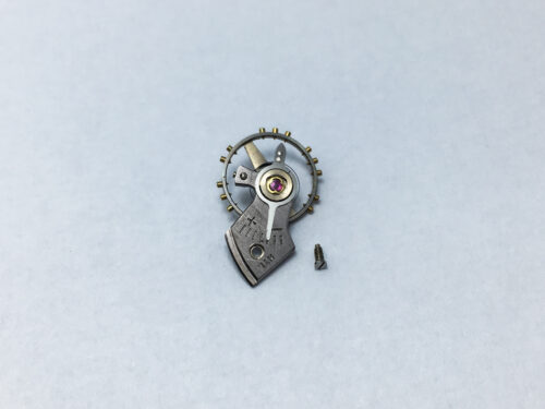 Hamilton caliber 672 (ETA 1256) balance wheel with bridge part