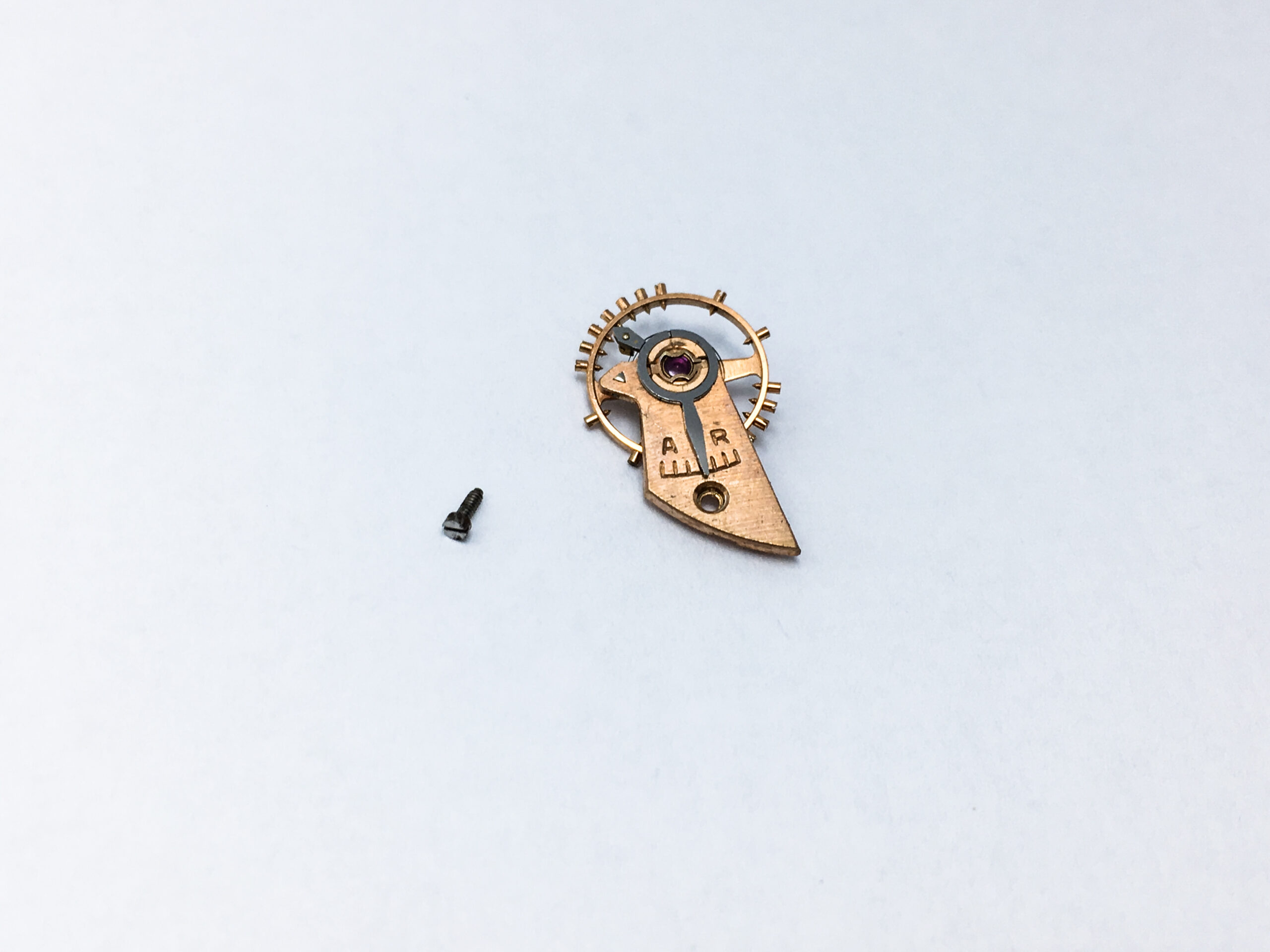 Omega caliber 332 balance wheel with bridge part