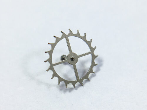 ETA 2651 escape wheel and pinion with straight pivots part 705