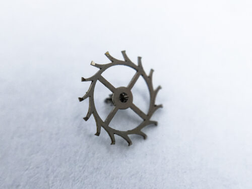 Omega caliber 332 escape wheel and pinion with straight pivots part 1305