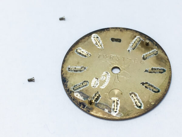 Rolex Geneve watch dial caliber 1600, 1601 21 mm - Image 4