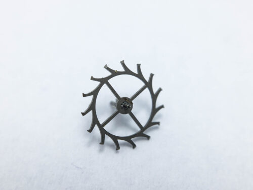 Landeron caliber 148 escape wheel and pinion with straight pivots part 705