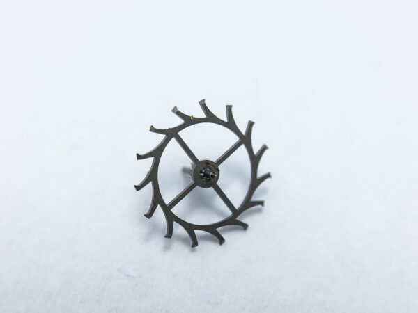 Landeron caliber 148 escape wheel and pinion with straight pivots part 705