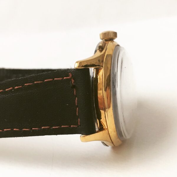 Vintage Dreffa Geneve Chronograph Men's Watch Black Dial Landeron 51 - Image 6