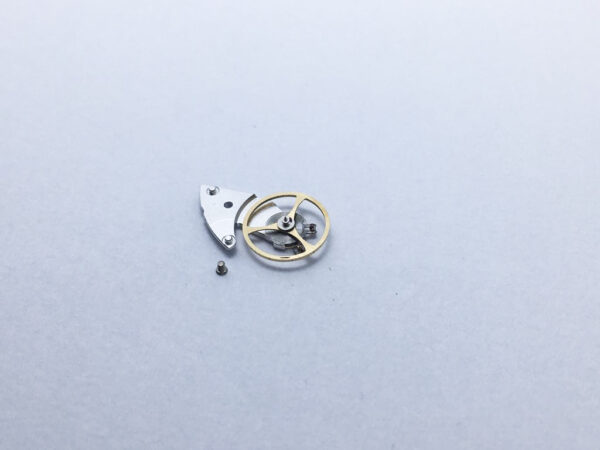 Omega caliber 3220 balance wheel with bridge part - Image 3