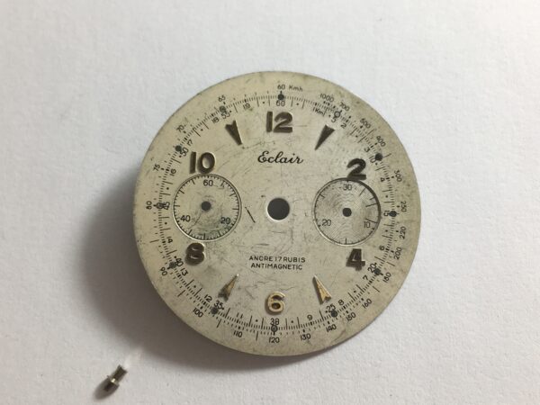 Landeron 50 Eclair watch dial 31.5 mm part