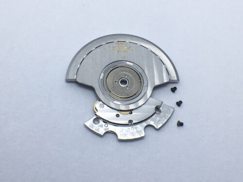 Omega caliber 3220 automatic device framework and oscillating weight part