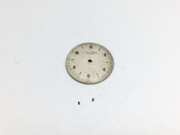Universal Geneve 245 watch dial 18 mm part