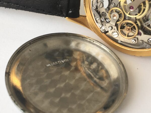 Vintage Chronographe Suisse men's watch from 1940s - Image 11