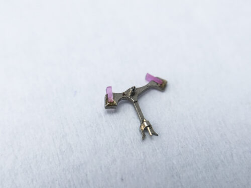 Longines caliber 23ZS jewelled pallet fork and staff anker part 710