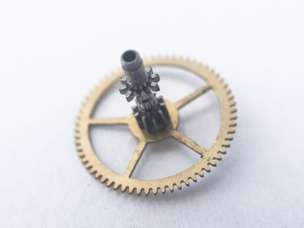 Rolex caliber 1210 center wheel with cannon pinion part 7504 - Image 3