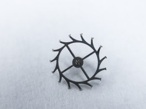 Landeron caliber 187 escape wheel and pinion with straight pivots part 705