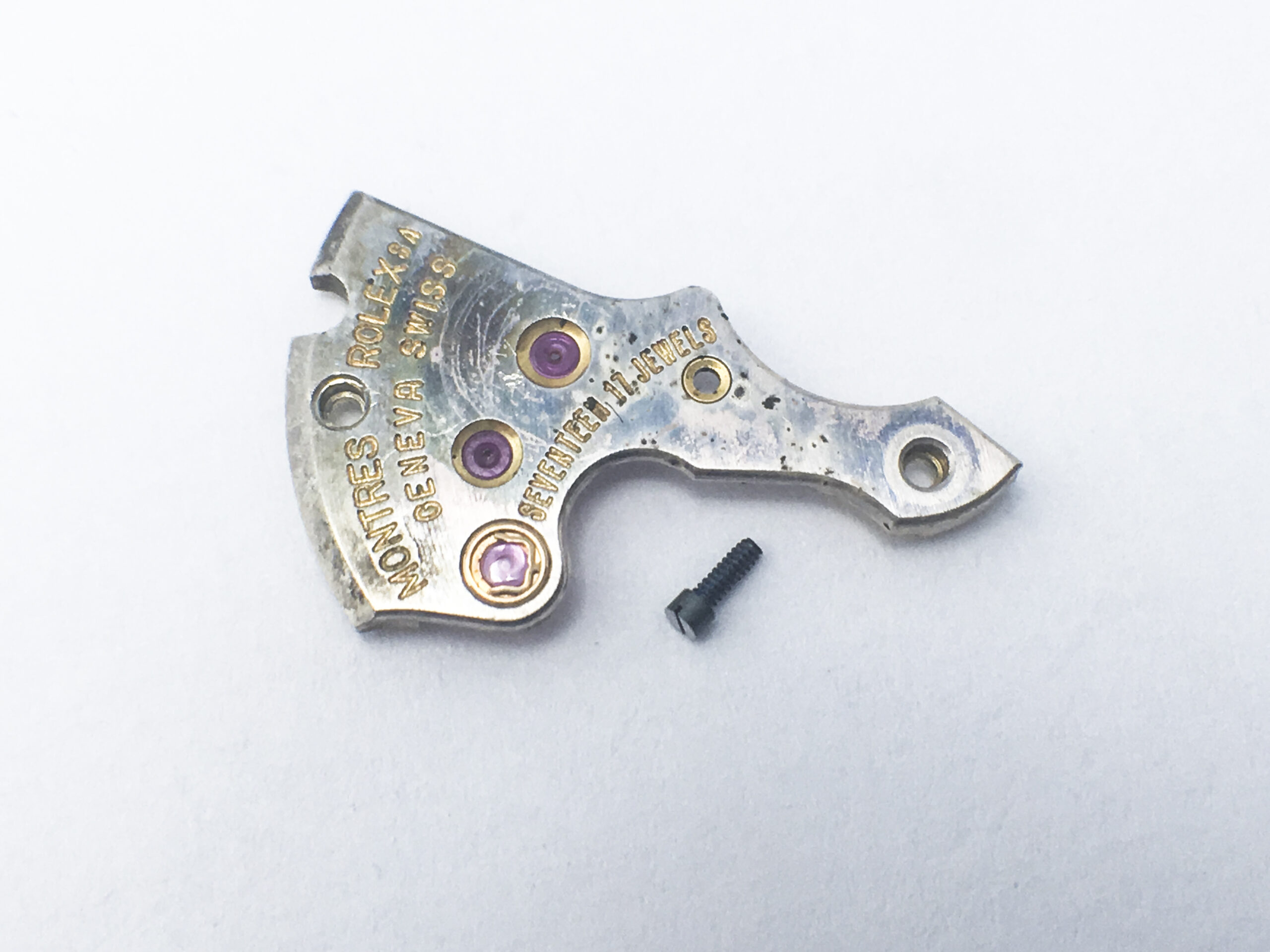Rolex caliber 1210 train wheel bridge part 7493