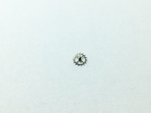 Omega 611 escape wheel and pinion with straight pivots part 1305