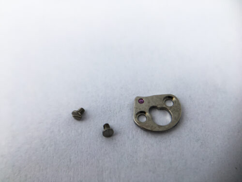 Tag Heuer caliber 1887 pallet bridge, jewelled part