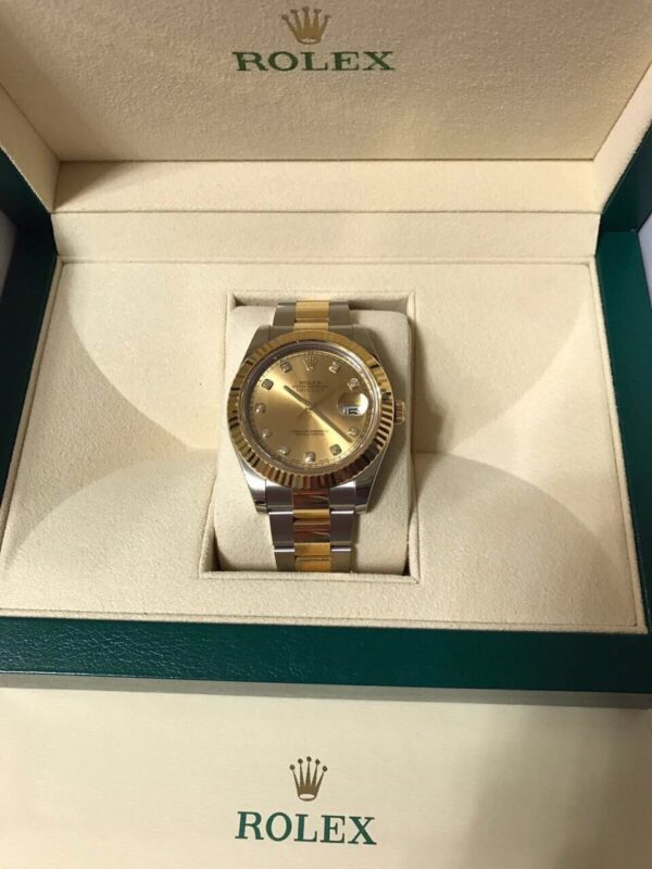 Rolex Datejust II Men's Watch with Diamonds Ref. 116333 with warranty - Image 7
