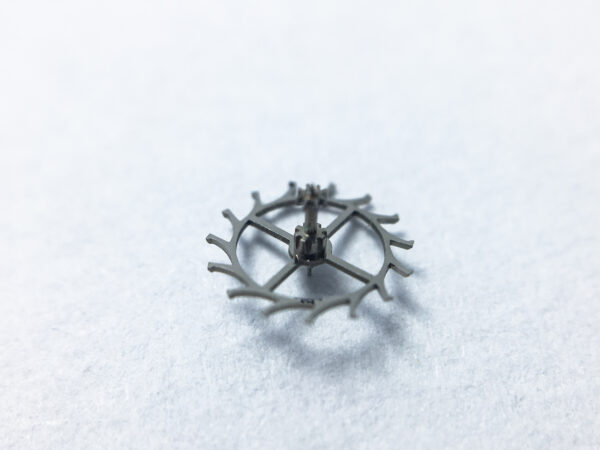 AS 1701 escape wheel and pinion with straight pivots part 705