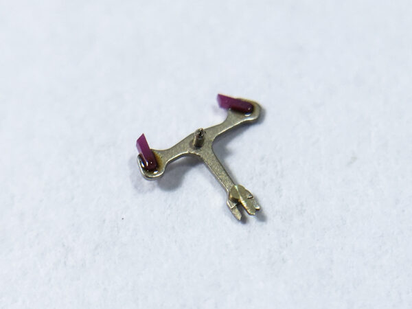 Omega 1120 (ETA 2892-2) jewelled pallet fork and staff part 710