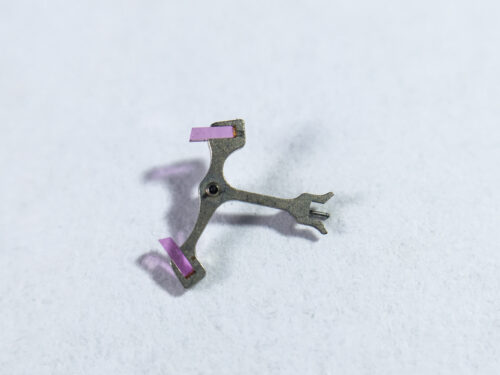 Universal Geneve 1200 jewelled pallet fork and staff part 710