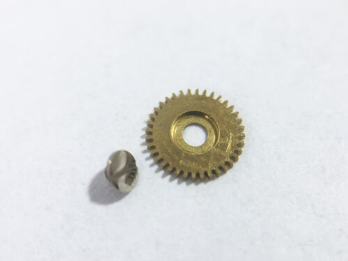 Bulova 12EBACD (Buren 1322) setting wheel for date indicator driving wheel part 604