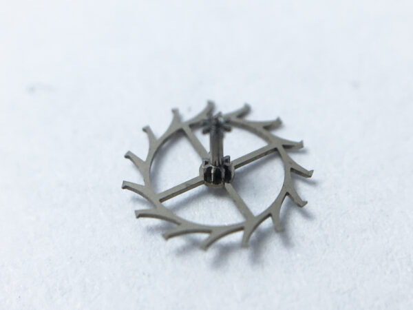Eterna 1424U escape wheel and pinion with straight pivots part 705 - Image 2